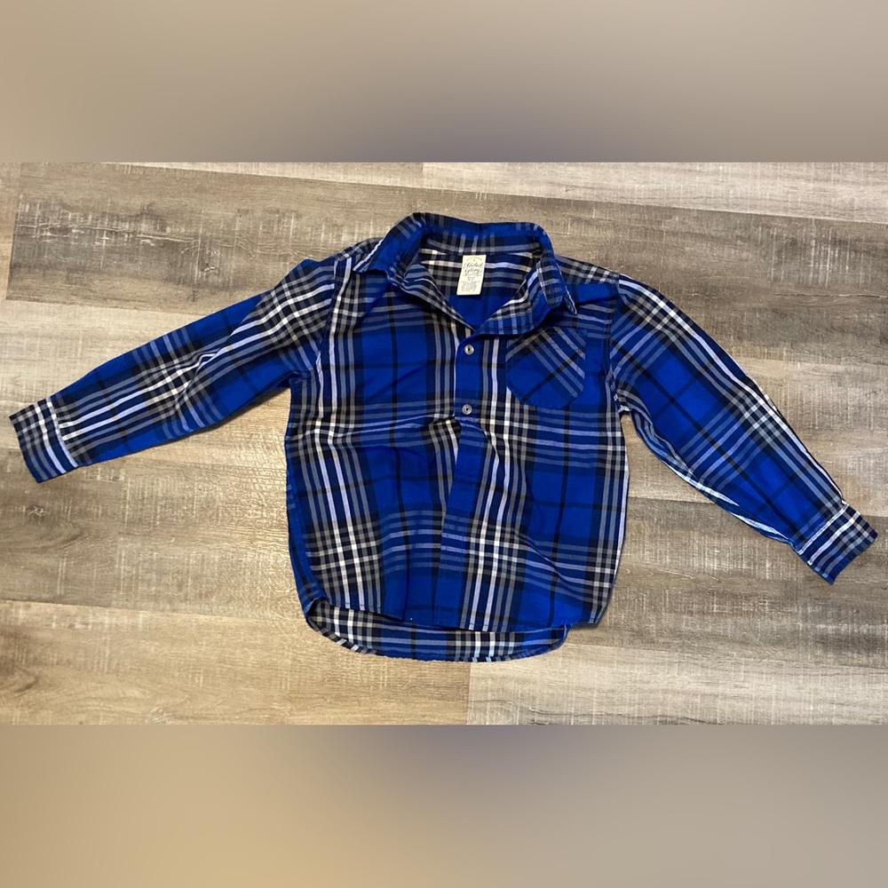 FADED GLORY Boys Long sleeve button up